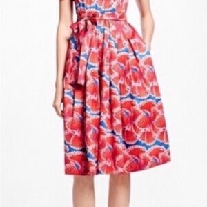 Zac Posen for Brooks Brothers Red and Blue Floral dress never worn
